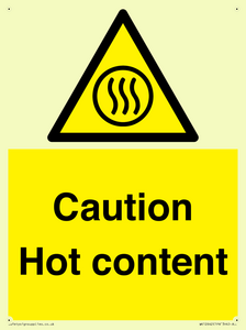 Caution Hot content